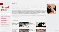 Desktop Screenshot of historyofengland.net